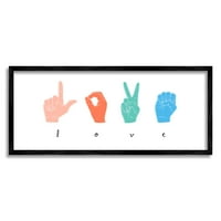 Ступел индустрии жестомимичен език любов ръце дизайн, 24, дизайн от Ема Скарви