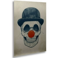 Запазена марка изобразително изкуство мъртъв клоун изкуство от алуминиева стена от Балаш Солти 16 22